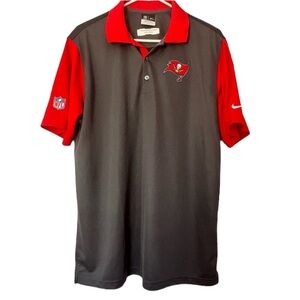 Tampa Bay Buccaneers Nike NFL On Field Dri-Fit Polo Men's Large Golf